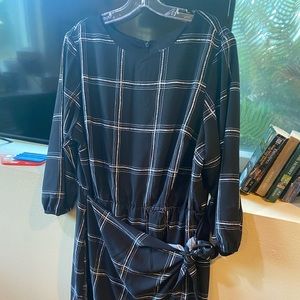 Lane Bryant Black Wrap Dress